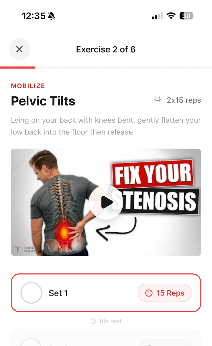 Treatment plan detail